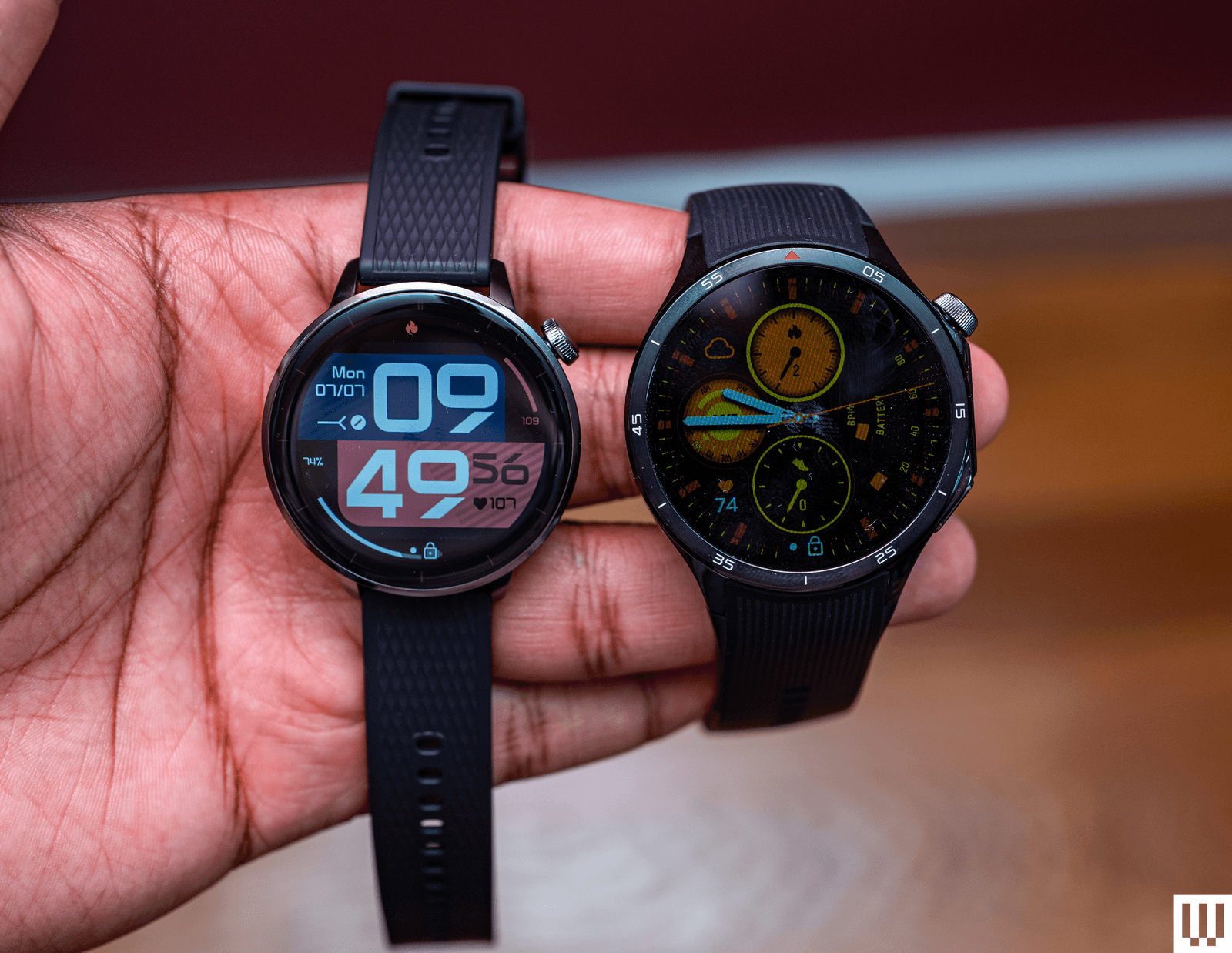Image may contain Wristwatch Arm Body Part Person Hand and Electronics