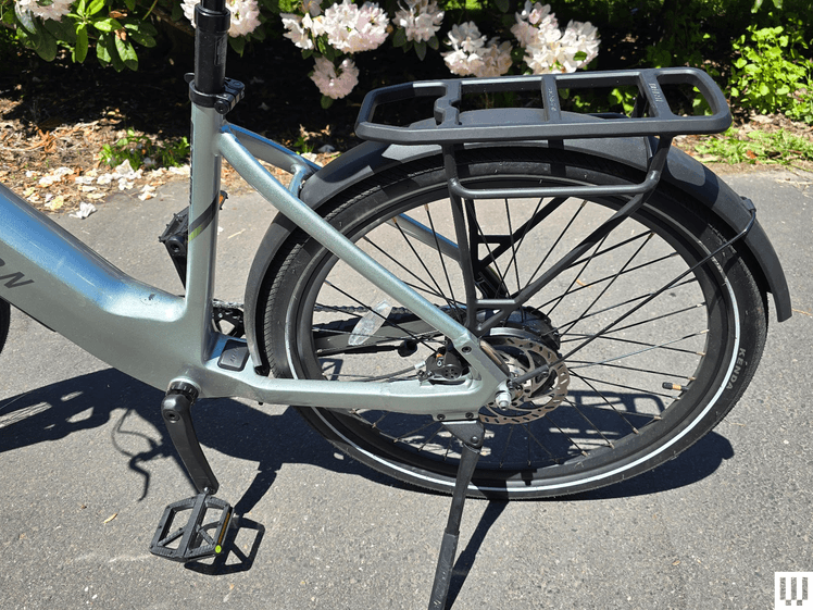 Image may contain: Machine, Spoke, Wheel, Bicycle, Transportation, and Vehicle