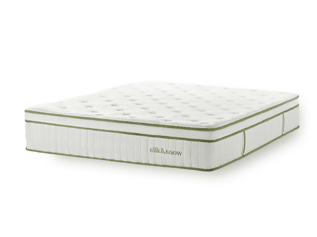 Image may contain: Furniture, Mattress, and Bed