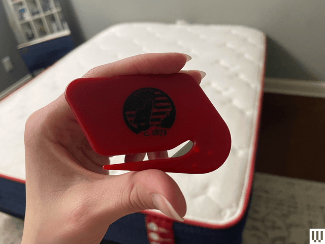 Image may contain: Furniture, Body Part, Finger, Hand, Person, and Baby