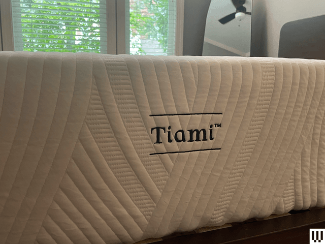 Image may contain: Furniture, Mattress, and Couch