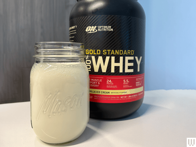 Image may contain: Jar, Beverage, and Milk