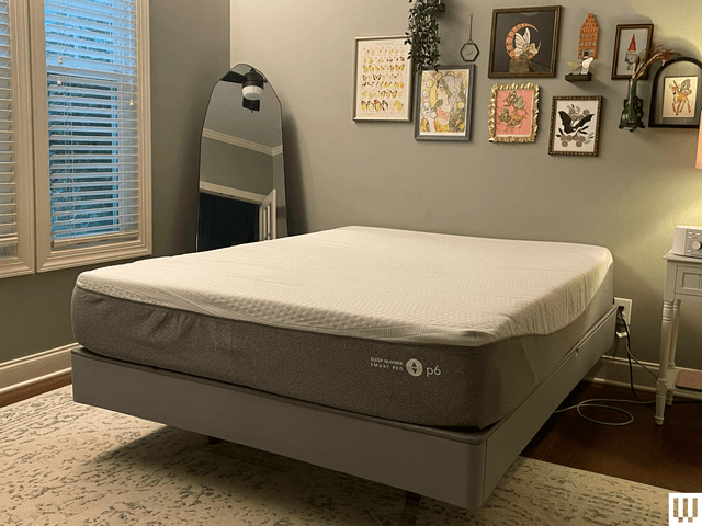 Image may contain: Furniture, and Bed