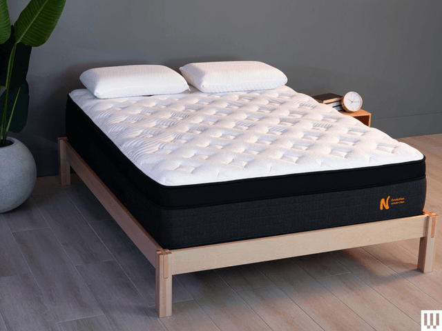 Image may contain: Furniture, Bed, and Mattress