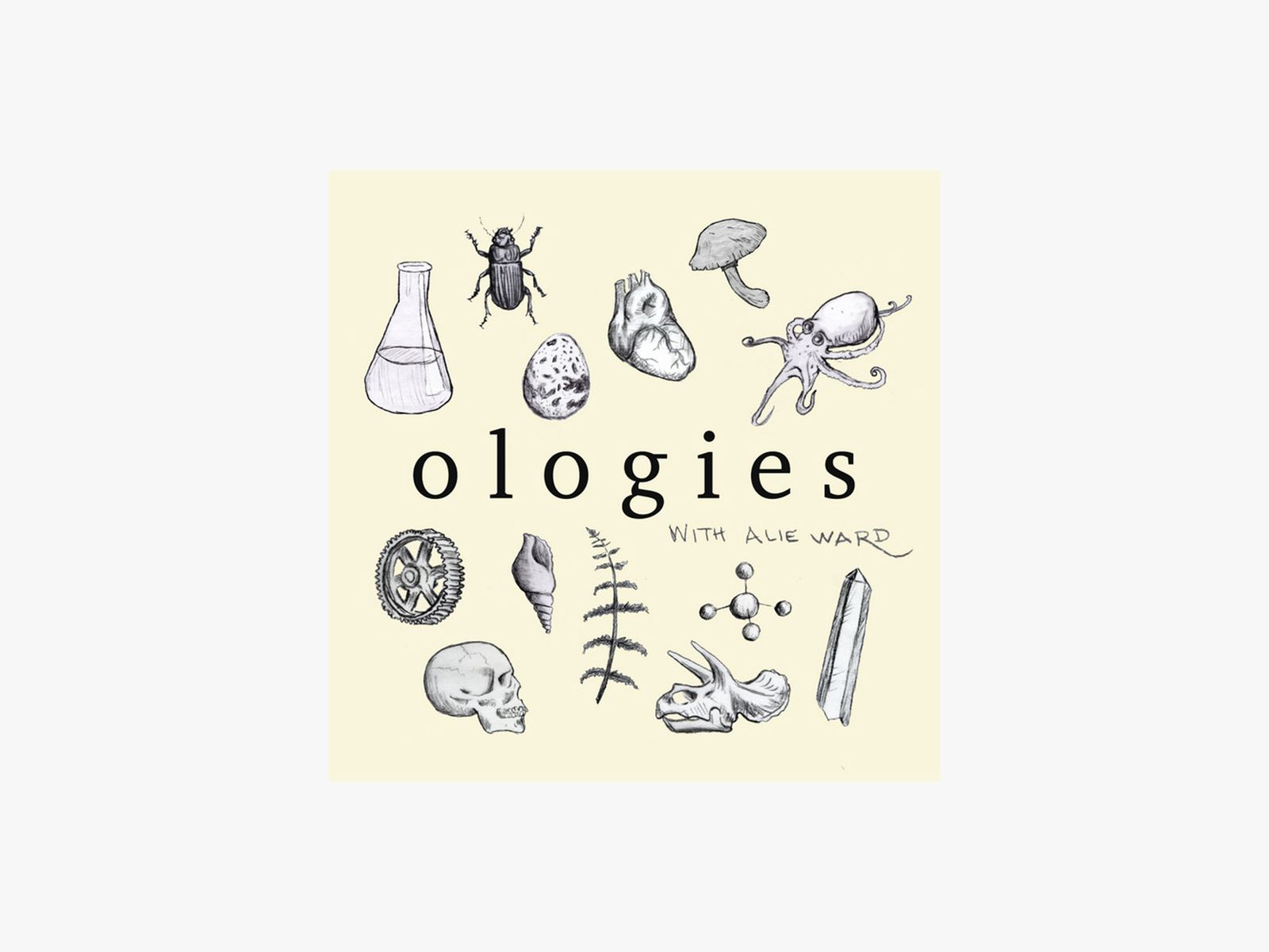 Ologies podcast art